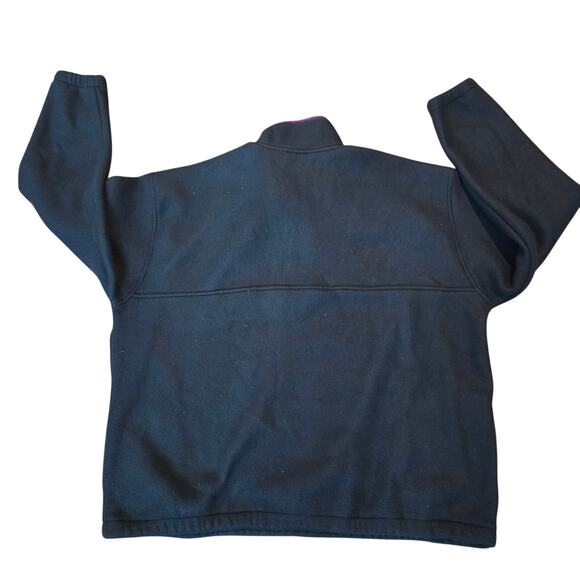 Cheetah Pullover Fleece Jacket With Pockets Men's Size XL - Picture 6 of 6